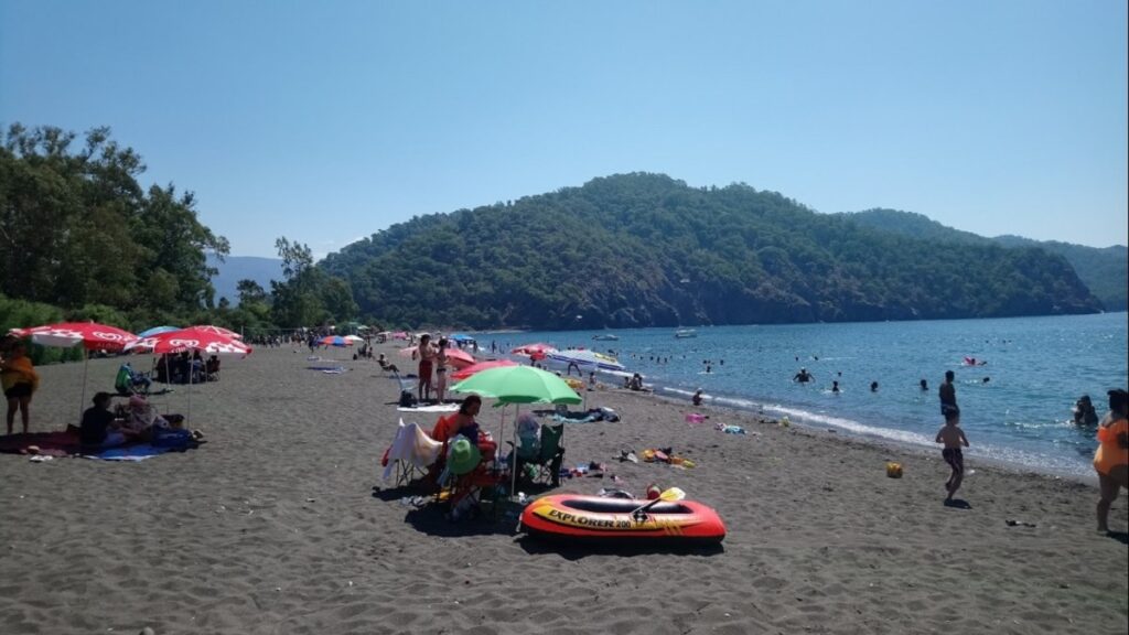 göcek gezilecek yerler inlice plajı