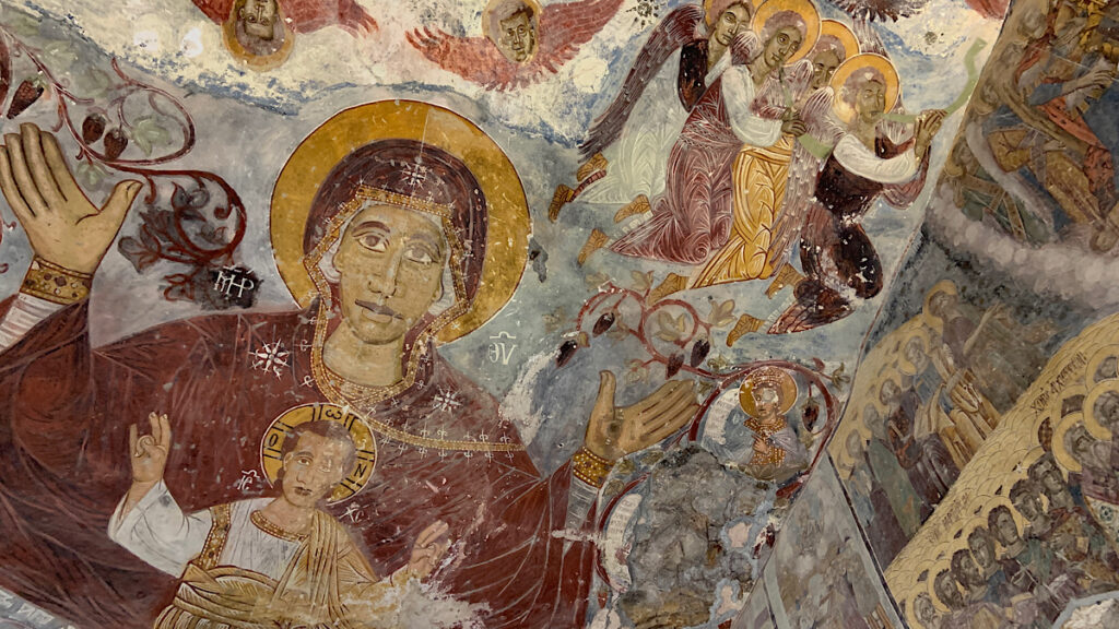 sümela manastırı freskleri