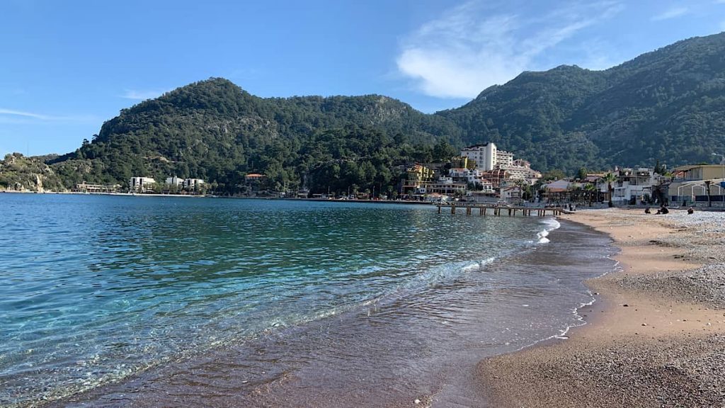 marmaris turunç koyu ve plajı